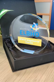 ELBHO glazen plaquette (hbo/wo)